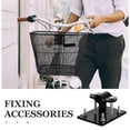 thumbnail image 3 of HOOWIFFY Rear Bike Rack Basket Bike Basket Holder Versatile Design 1Pack, 3 of 7