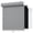 Grey-14"W x 72"H, variant on Cordless Roller Window Shades White 14"W x 72"H Solar UV Protection Home Use