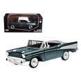 thumbnail image 1 of 1 by 24 1957 Chevrolet Bel Air Diecast Model Car, Green, 1 of 1