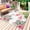 Rose Red, variant on Pink Flamingos Outdoor Rug for Patio/Deck/Porch, Non-Slip Large Area Rug 6 x 9 Ft, Summer Beach Tropical Floral Cactus Indoor Outdoor Rugs Washable Area Rugs, Reversible Camping Rug Carpet Runner