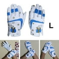 thumbnail image 3 of 1 par de guantes de golf duraderos Sharpla para niños mano izquierda derecha tamaño L, 3 of 8