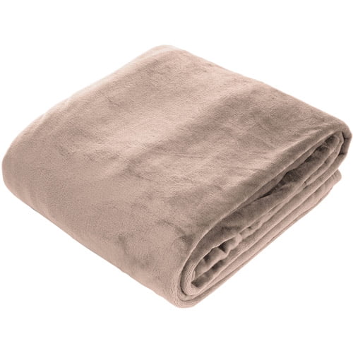 Somerset Home Super Soft Flannel Blanket -Twin - Walmart.com - Walmart.com