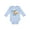 AE-Light Blue, variant on Inktastic My First Hanukkah with Fox and Snowflakes Boys or Girls Long Sleeve Baby Bodysuit