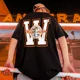 thumbnail image 5 of Camiseta informal de verano con estampado de oso de béisbol y anime para hombre, camiseta de manga corta con letras Y2K, camisetas de gran tamaño, 5 of 5