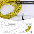 thumbnail image 2 of 110pcs Nylon Electrical Cable Ties Cable Ties 200 X 2.5mm, Plant Cable Ties, Plastic Cable Ties, White, 2 of 5