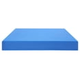 thumbnail image 3 of Cojín de equilibrio de yoga suave, acolchado para entrenamiento de cintura y abdomen, esterilla de fitness, color azul, 3 of 14