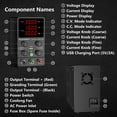 thumbnail image 3 of Fuente de alimentación DC Jesverty SPS-3010 variable 0-30V 0-10A, 3 of 7