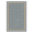 Blue Brown, Pattern 2, variant on ODIKA 8'x10' Washable Area Rug Farmhouse Trellis Repeating Border Neutral Geometric Juniper for King Size Bedroom Under Bed, Master Suite, Non-Shedding, Easy Care