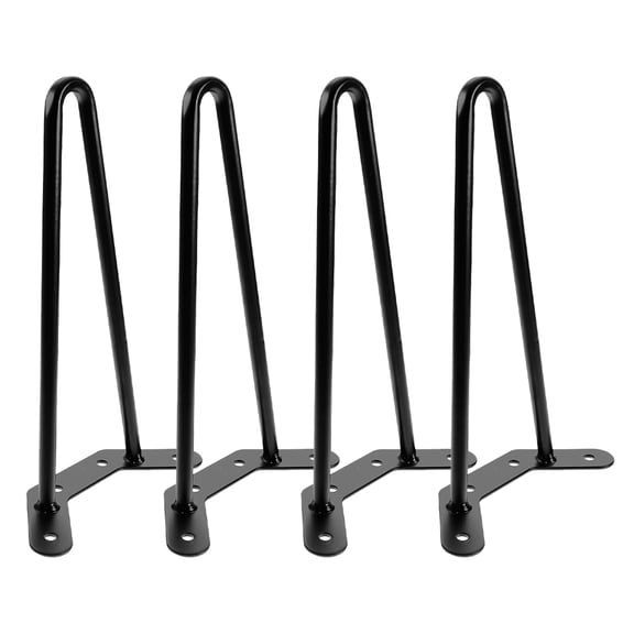 FRCOLOR 4pcs Table Legs Hairpin Table Legs Metal Table Legs Home Hairpins Legs Desk Accessories