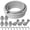 1"-50ft Kit-Grey, variant on (1/2" Dia * 25 Feet) Flexible Electrical Conduit Liquid Tight Pvc Kit With 3 Coupling 3 Elbow And 7 Ssealtight Seal Flex Liquidtight Wire Outdoor Non Metallic Grey