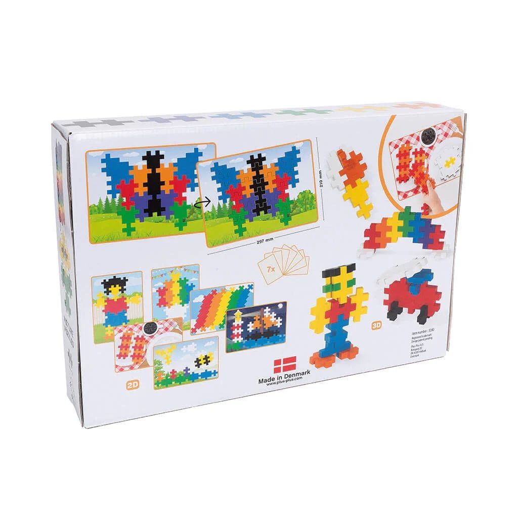 Plus Plus Big - Tangram Basic- 60 pieces - 3 to 6 years.