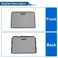 thumbnail image 4 of Motorcycle Radiator Grille for Honda CBR650R 2019-2024 Aluminum Alloy Motorcycle Radiator Guard Cover Screw Bracket Rubber Stopper 1 Set, 4 of 6