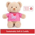 thumbnail image 2 of Oso de peluche GUND con mensaje sostenible «Te amo», 30 cm, 2 of 9