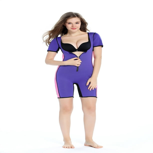 Women Zipper Slimming Bodysuit Ultra Slim Corset U-shaped Collar Shapewear  For Waist Protection Body Shaping Abdominal Retraction 