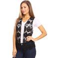 thumbnail image 4 of Cardigan à Manches Longues en Dentelle sur le devant Cover up Summer Beachwear, 4 of 5