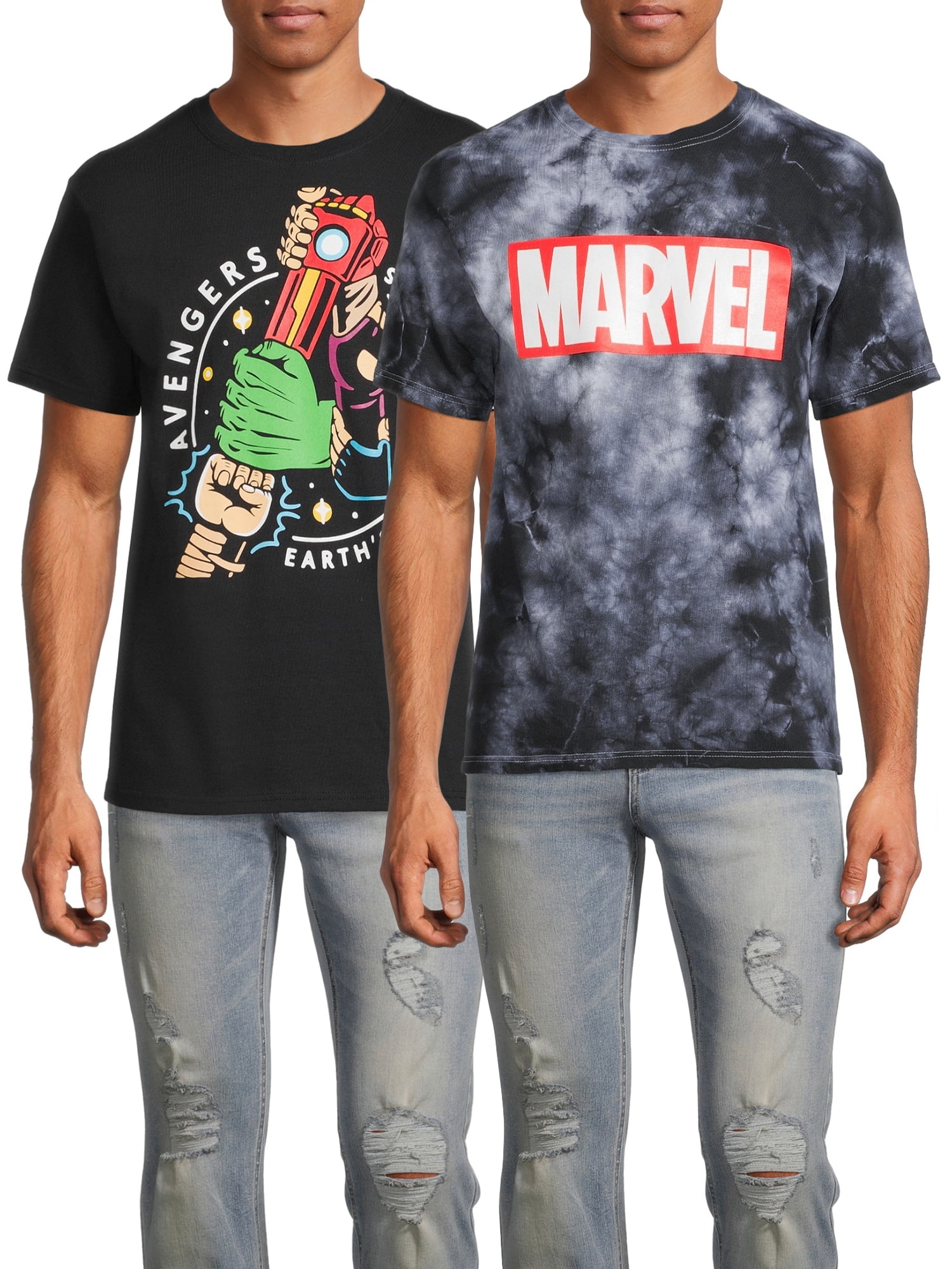 Age of Ultron Mens Captain America Assemble T-Shirt Avengers