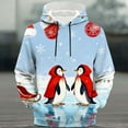 thumbnail image 5 of UVEASISHA Mens Santa Claus Sweatshirt Big and Tall Fashion Pullover Hoodies Drop Shoulder Long Sleeve Graphic Sweatshirts Oversized Tops Light Blue XXL, 5 of 8