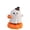 A004- D, variant on Decorative Figurine Smiling Jack O Lantern Resin Piece for Halloween Indoor Home Party Desktop Shelf Display