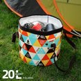 thumbnail image 2 of Seau Pliant de Camping 20 L pour Laver la Vaisselle, Seau de Pêche en Auto, Sac pour Accessoires de Pêche, Seau de Rangement pour Camping et Randonnée, 2 of 8