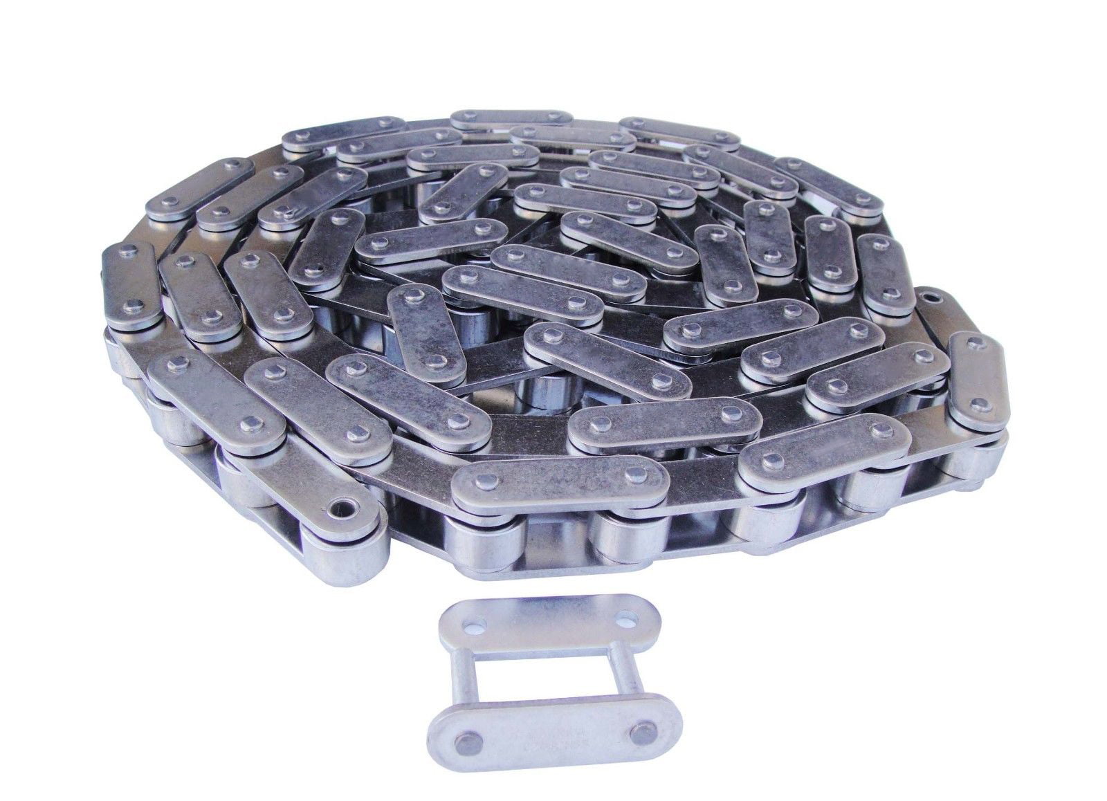 4PCS C2050HP-SS Connecting Link Stainless Steel Conveyor Roller Chain Riveted 