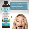 thumbnail image 6 of Green Cosmos Coconut Mint Pulling Oil Mouthwash Daily Swish for Oral Health 237ml, 6 of 7