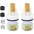 thumbnail image 1 of XUCP-RP25513 Cartouches de Robinet pour Kit de Réparation de Tige de Robinet Delta Remplacement de Cartouche de Robinet pour Kit de Réparation de Robinet à Deux Poignées avec Siège et Ressort RP4993 (2 Pack), 1 of 4
