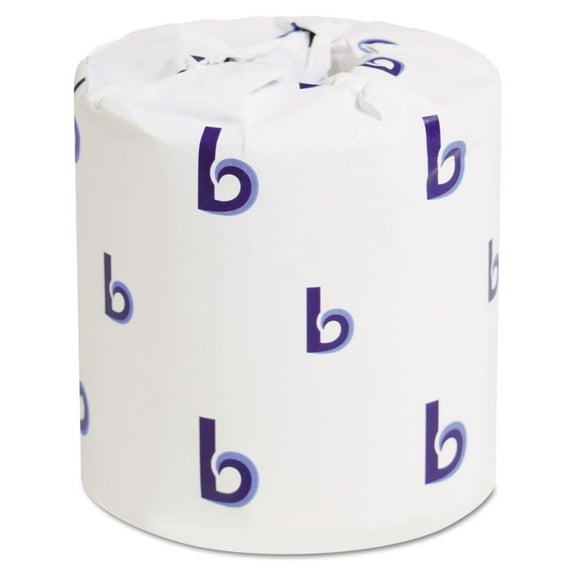 Boardwalk 6144 Two-Ply Toilet Tissue White 4 x 3 Sheet 400 Sheets/Roll 96 Rolls/Carton