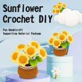 thumbnail image 2 of shiyou-Crochet Kit for Beginners, Plants Crafts for Adults, Knitting Kit Beginner Crochet Kit for Adults with Step-by-Step Video Tutorials (Sunflowers), 2 of 4