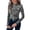 Grey, variant on Womens Long Sleeve Mesh Shirts See Through Neck Sheer Blouses Leopard Pattern Slim Trendy Tops Khaki L