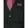 thumbnail image 2 of Avery Hill Boys 4 Piece Pinstripe Vest Set (Toddler, Little Boys, Big Boys), 2 of 4