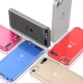 thumbnail image 3 of iPod Touch 7 Case, iPod Touch 6 5 Case with Screen Protector, Slim Bumper Hard Case for Apple iPod Touch 5 / 6th / 7th Generation, Blue, 3 of 8