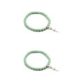 thumbnail image 4 of relayinert Bracelets Pendentifs Croix Confortables pour Look Tendance Large Application Légère Vert 2Set, 4 of 6