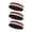 Black / White / Red, variant on Couver Unisex Two Tone Wide Basketball Headband Striped Sports Sweatband 3 Pack One Size, Blue/Yellow