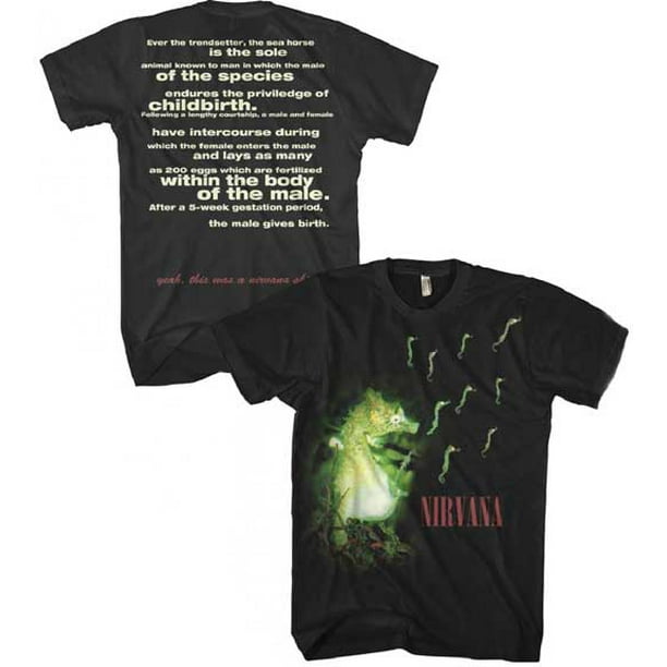 nirvana seahorse shirt