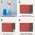 thumbnail image 5 of Christmas in July Vinyl Decal 2 Pack of 12 Inch x 16 Inch Weatherproof Heavy-Duty Adhesive Backing | Seasonal Promotions, Festive Decor, Retail Sales | Made in USA, 5 of 6
