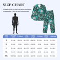 thumbnail image 4 of Balery Lephants in the Jungle Pijama para Hombre de Dos Piezas con Manga Larga, Conjunto de Dormir y Descanso Suave con Bolsillos-Small, 4 of 7