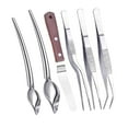 thumbnail image 2 of CoudarTitie Plating Tool Set Easy to Use Precision Tongs for Chef Food Presentation Home 6pcs, 2 of 9