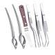 thumbnail image 2 of Juego de utensilios de emplatado, pinzas de cocina con agarre cómodo y pinzas de precisión 6 piezas, 2 of 9