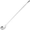 thumbnail image 4 of Cuchara Mezcladora de Cóctel con Largo de Acero Inoxidable, Barra Giratoria, para Uso Doméstico y en Bar, 4 of 4