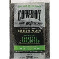 Cowboy Charcoal and Applewood Pellets 20 Pound