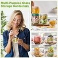 thumbnail image 2 of Recipientes de almacenamiento de alimentos Qipecedm Overnight Oats, paquete de 8, 2 of 7