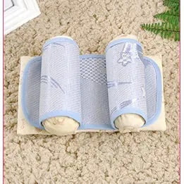 Almohada ajustable de algodón puro para bebés recién nacidos, almohada moldeadora de cabeza plana, artículos para niños, suministros para bebés, suave y cómodo