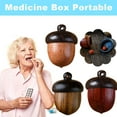 thumbnail image 6 of Portable Sealed Medicine Box 3x2.2cm Compact Pill Case For Daily Travel And Storage, 6 of 7