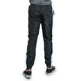 thumbnail image 3 of G-Style USA Men's Striped Athletic Jogging Windbreaker Track Pants TR573 - Black - Small, 3 of 6