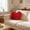 Red, variant on Heart Pillow, Decorative Throw Pillows, Cute Heart Shaped Pillow Plush Throw Pillow for Bed Sofa Home Decor Women Valentine Anniversary Bedroom Room Decor, with Pillow Insert