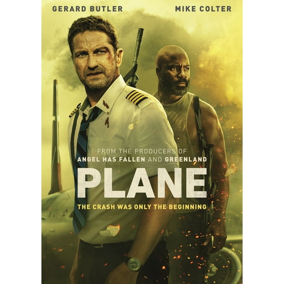 Plane (DVD) Starring Gerard Butler and Mike Colter