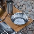 thumbnail image 3 of CAMPINGMOON Bols de Camping Compacts en Acier Inoxydable 304 avec Échelles de Mesure, 310ml, Design Empilable, Inclut un Sac de Rangement, Lot de 2 pour Usage Extérieur et Domestique, 3 of 6