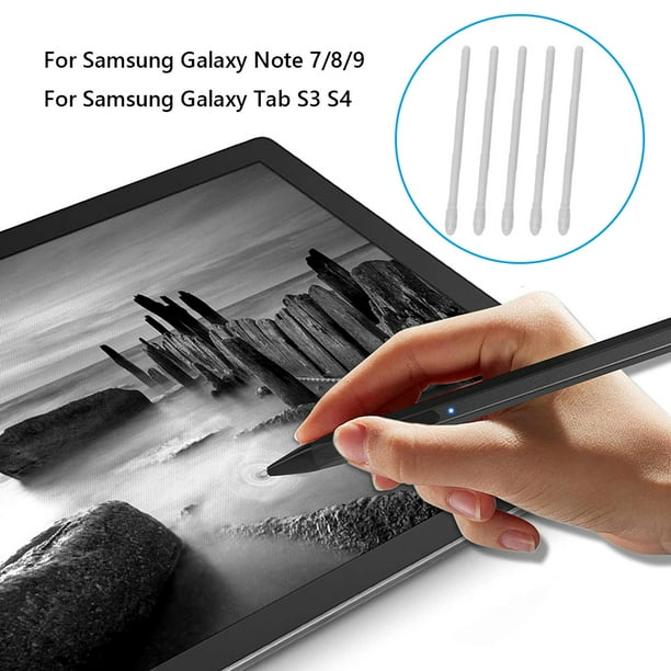 Stylus S Pen Nib Tips Removal Tool Set para Samsung Galaxy Note 7 8 (Blanco)