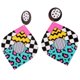 thumbnail image 1 of Un Par De Diversión, Corte , Acrílico, , Geométrico, Cuelga, Pendientes Punk Yuyangstore Pendiente de las mujeres, 1 of 8