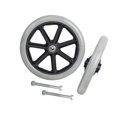 thumbnail image 1 of Xingzhi 2x Roue avant Roulement 8 Pouces pour Fauteuils Roulants Rollators Déambulateurs Gris, 1 of 9